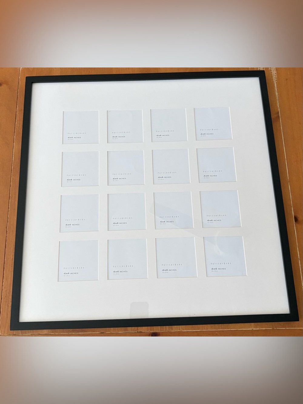 Pottery Barn Multi-Opening Frame in Black and White